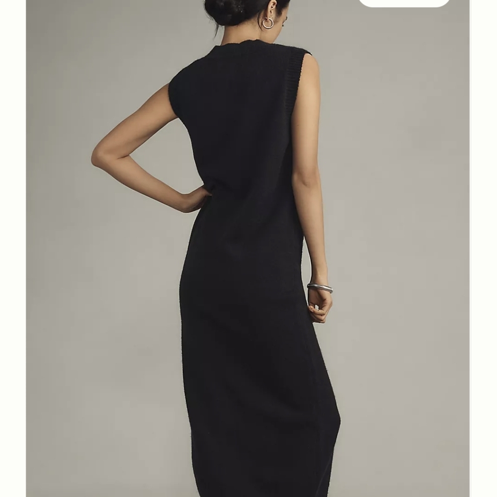 Sunday In Brooklyn Sweater Vest Midi Dress - S - Picture 3 of 3